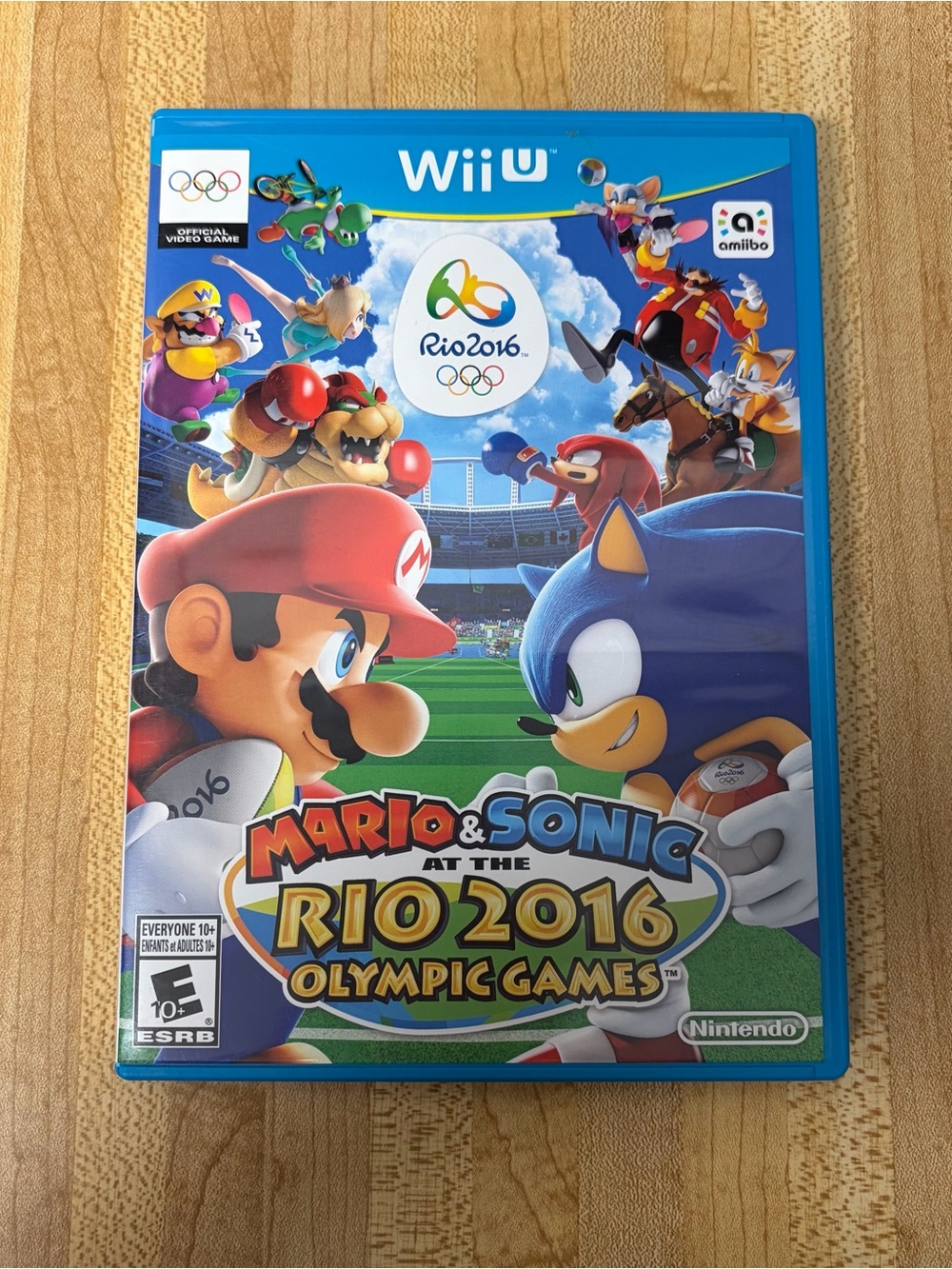Nintendo Wii U Mario & Sonic at the Rio 2016 Olympic Games (Blue)